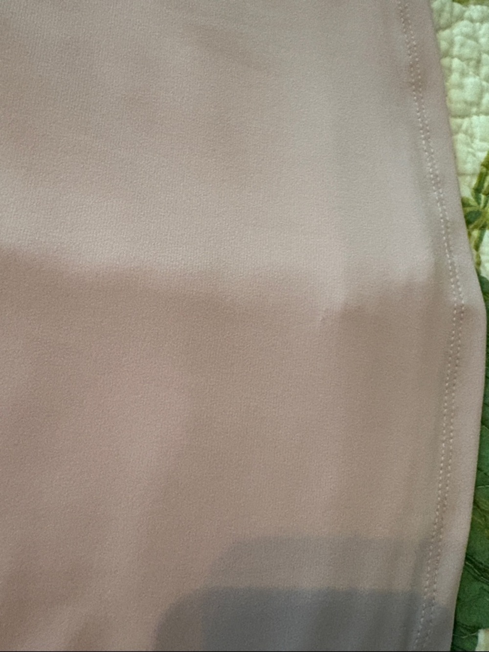 2 White House Black Market Sleeveless Lined V-Neck Tops: Pink White Polka Dot - Picture 6 of 16